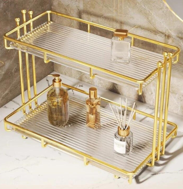 Stylish Cosmetic Organizer High-End Metal Quality